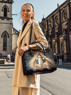 Catholight The Queen of Heaven Leather Bag