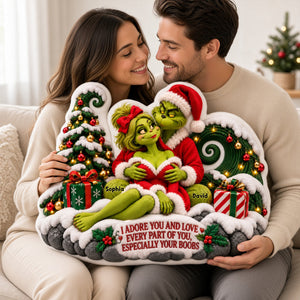 Mischief In Love Couple Pillow - Personalized Gift For Couples 10TTLU201026