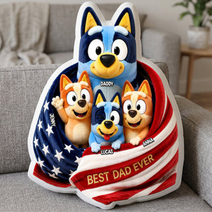 Ultimate Dad Goals Pillow - Personalized Gifts For Dad 01OHTN150526-Homacus