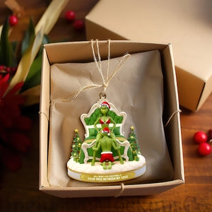 Cheeky Couple Christmas Ornament Personalized Gifts For Couple 04OHLU141125