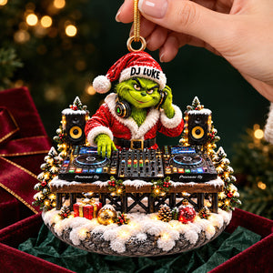 DJ Christmas Ornament - Personalized Gifts For Christmas 08nadt131026