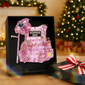 Police Vest Christmas Ornament - Personalized Gifts For Police Officer 04qhqn101025