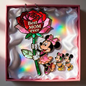 Mama’s Little Joys Suncatcher - Personalized Gifts For Mom 06TGLU080426-Homacus