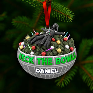 Deck The Bowl Ornament - Personalized Gifts For Stoners 07TOLU041025