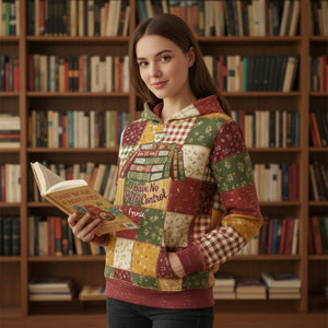 Comfy Reading Vibes Hoodie - Personalized Gifts For Book Lovers 03PGLU211125