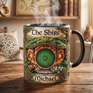 Mystical Realm Map Coffee Mug - Personalized Gift For Fantasy Lovers 01HUTN220826