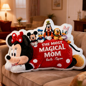 Most Magical Mom Shaped Pillow - Personalized Gift For Mom 01KILU050226