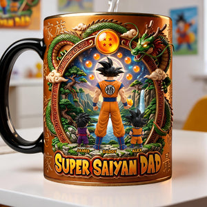 Legendary Power Dad Magic Coffee Mug - Personalized Gifts For Dad 02tydt200526