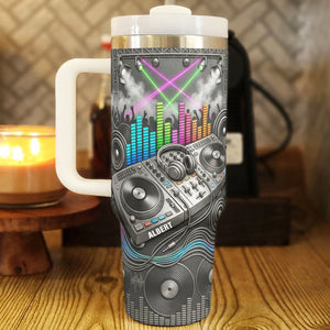 DJ Controller 40oz Tumbler - Personalized Gifts For Music Lovers 05naqn170326