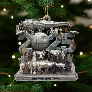 Cosmic Christmas Troop Ornament - Personalized Gifts For Movie Fans 02qhqn130925