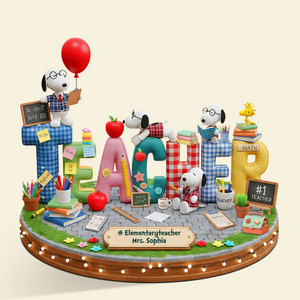 Teacher Acrylic Plaque - Personalized Gifts For Teacher 06ohpu130625