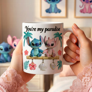 Romantic Couple Coffee Mug - Personalized Gifts For Couple 01toqn080126