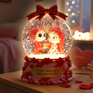 Lovely Couple Acrylic Light Box - Personalized Gifts For Couples 03PGQN241125