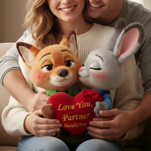 Coworker Couple Pillow - Personalized Gifts For Couple Pillow 02PGLU081225