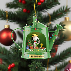 Watering Can Christmas Ornament - Personalized Gifts For Garden Lovers 06naqn030925