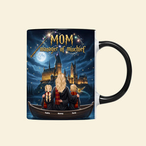 Mom Manager Of Kid Coffee Mug - Personalized Gifts For Mother 03huqn010426