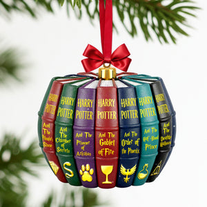 Book Series Acrylic Ornament - Christmas Gifts For Book Lover 04HYLU151125