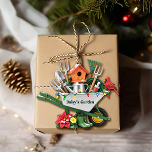 The Gardener's Tool Caddy Ornament - Personalized Christmas Gifts For Gardeners 06HULU230925