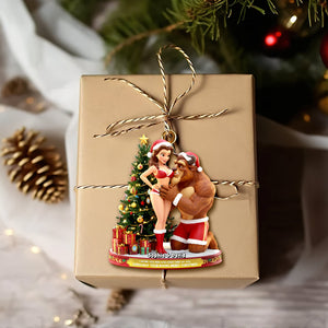Playful Fairytale Couple Ornament - Personalized Gift For Couples 01OHLU201125