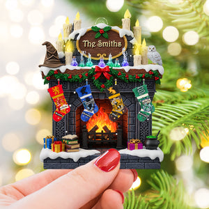 Family Stockings Christmas Ornament - Personalized Gifts For Family 01toqn290825