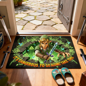 Fantasy Hero Doormat - Personalized Gifts For Gamers 04TGLU030226