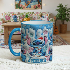 Tropical Christmas Coffee Mug Personalized Gifts 08TGLU241125