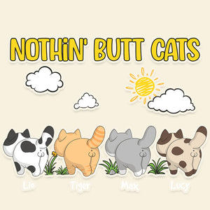 Personalized Gifts For Cat Lover Decal 04XQTN030724 - Decal Sticker - GoDuckee