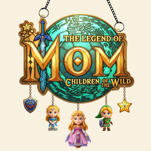 Epic Mom Journey With Kids Suncatcher - Personalized Gifts For Moms 03NAQN030426