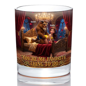 Naughty Couples Drinking Glass - Personalized Gifts For Couples 02tyqn010626