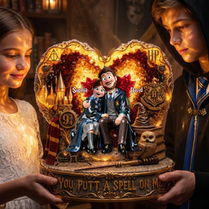 Eternal Love's Fantastical Journey Light Box - Personalized Gifts For Couples 02ohlu090726
