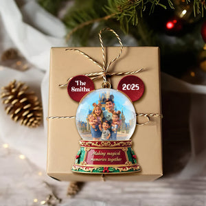 Custom Photo Gifts For Family Christmas Ornament 04pglu240925