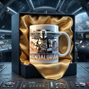 Space Warrior Coffee Mug - Personalized Gifts For Sci-Fi Lover Coffee Mug 04OHTN190326