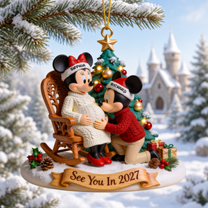 Sweet Expecting Parents Christmas Ornament – Personalized Pregnancy Gift 11PGQN221026