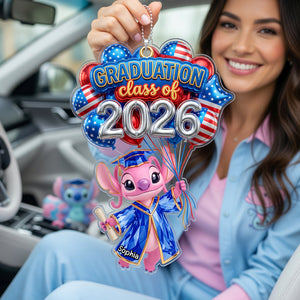 Cute Graduation Balloon Car Ornament Personalized Gifts For Graduates 05PAQN090526