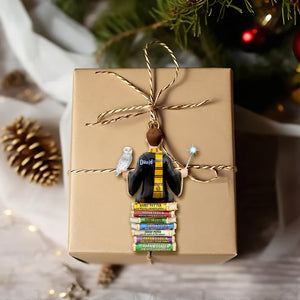 Book Lover Ornament - Personalized Gifts For Book Lovers 01ohlu301025