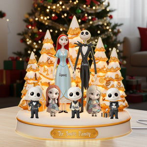 Family Light Box - Personalized Gifts For Family Custom Shape Acrylic Light Box 04OHLU301025