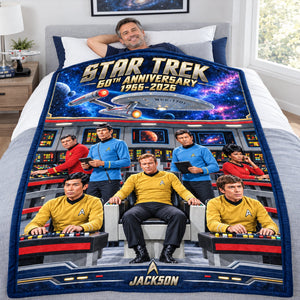 Precious Journey 60th Anniversary Blanket - Personalized Gifts 06tylu261026