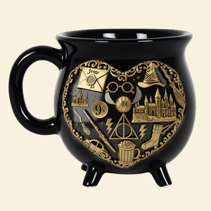 Personalized Halloween Gifts For Movie Fans Ceramic Cauldron Mug 03natn210825