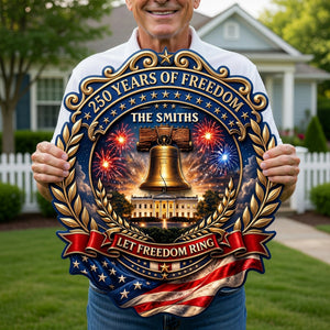 250 Years Of Freedom Acrylic Sign - Personalized Gifts For Family 02toqn300526