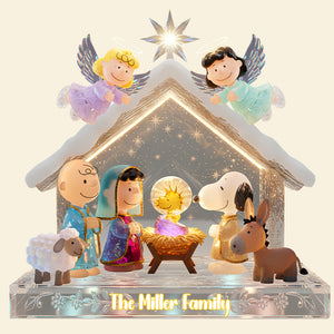 Cute Native Acrylic Light Box Personalized Gifts For Family 01patn131125