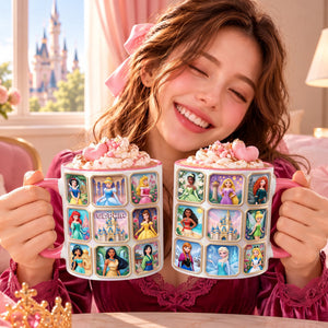 Princess Squad Christmas Coffee Accent Mug - Personalized Gifts For Kids 04NALU151026