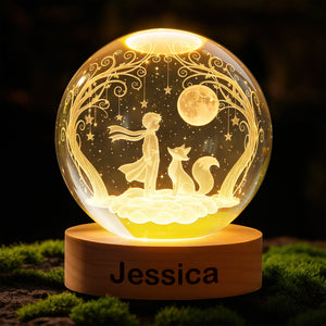 Starry Dream Boy Crystal Night Light - Personalized Gift 06PALU181225