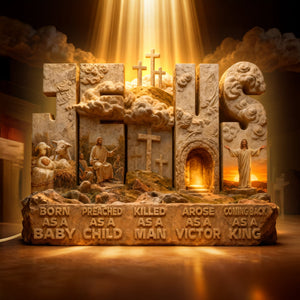 Praise The Lord Jesus Christ Light Box - Easter Gifts For Christians 07qhqn290126