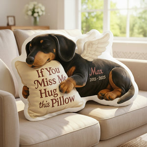 Dog Memorial Custom Shaped Pillow - Custom Photo Gifts For Dog Lover 04TGLU081125