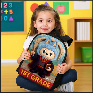 Fantasy Monster School Bag- Personalized Gifts For Kids 03nalu010825