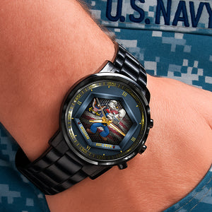 Military Men's Watch - Personalized Gifts For Veteran 04naqn250725