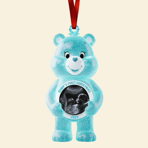 Cute Pregnancy Ornament - Custom Photo Keepsake To Celebrate Motherhood 05qhqn300925