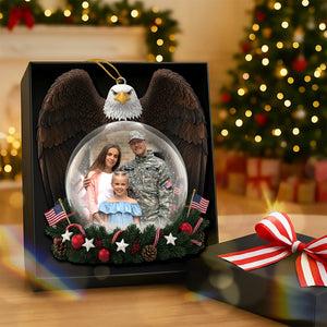 Military Appreciation Acrylic Ornament – Custom Photo Gifts For Family 04naqn121125 - Ornament - GoDuckee