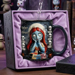 Spooky Mom And Kids Magic Ceramic Coffee Mug - Personalized Gifts For Mother's Day Magic Mug 01TOLU270326