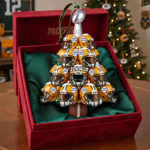 Helmet Christmas Acrylic Ornament - Personalized Gifts For Sport Lovers 02hulu210826